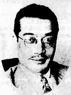 中国代表在远东国际军事法庭参加审判战犯（转自：历史上的今天。com）